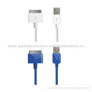 Original High-quality USB Data Cable for iPhone 4S/iPad/iPod, MFI